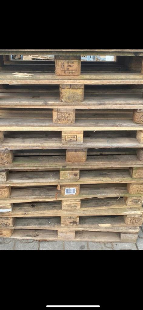 Euro pallets, Ophalen of Verzenden, Zo goed als nieuw, Pallet, Minder dan 200 cm