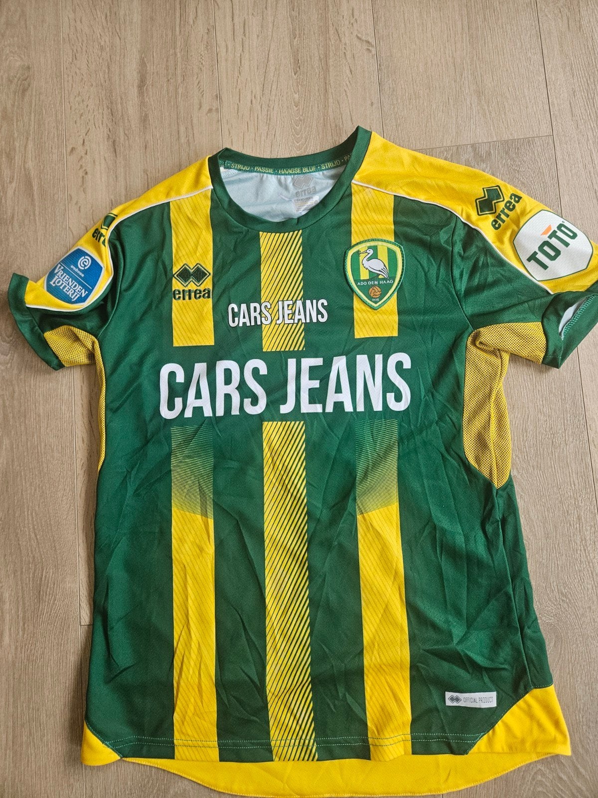 ADO Den Haag wedstrijd gedragen shirt van Catic, Maat M, Ophalen of Verzenden, Zo goed als nieuw, Shirt