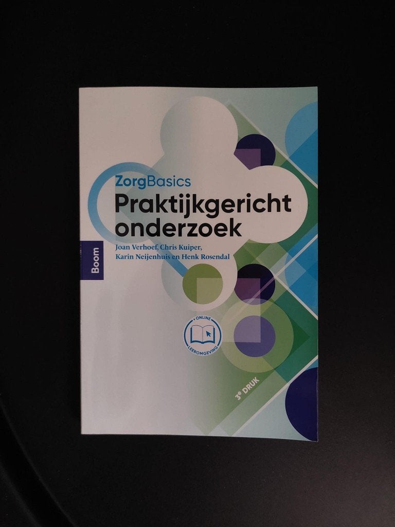 Praktijkgericht onderzoek, Ophalen of Verzenden, Beta, Zo goed als nieuw, HBO