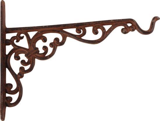 Hanging Basket Muurhaak Gietijzer, Overige materialen, Wandhaken, Verzenden, Nieuw