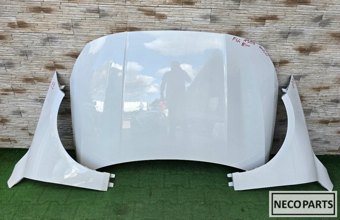 BMW 2 SERIE F44 MOTERKAP SCHERM VOORKOP ZIJSCHERM KLEUR A300, Gebruikt, -, -, Ophalen of Verzenden