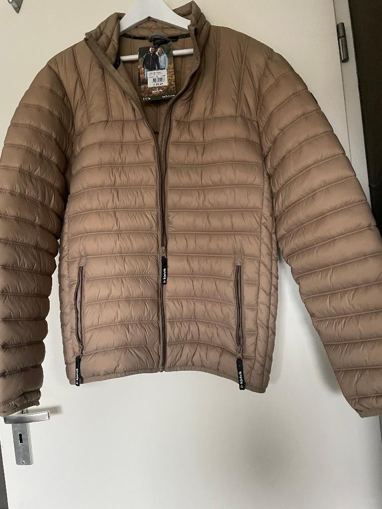 gewatteerd jack, cremekleurig, Verzenden, Beige, Maat 42/44 (L), Nieuw