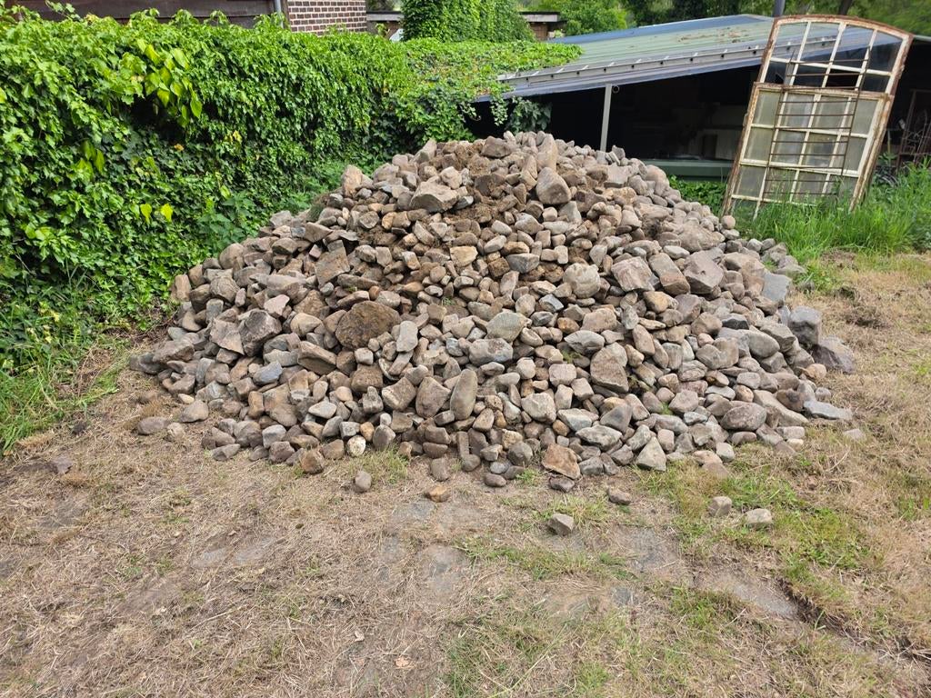 Grote partij maaskeinen., Tuin en Terras, Grind, Keien en Split, Overige materialen, Gebruikt, Ophalen of Verzenden, Kei