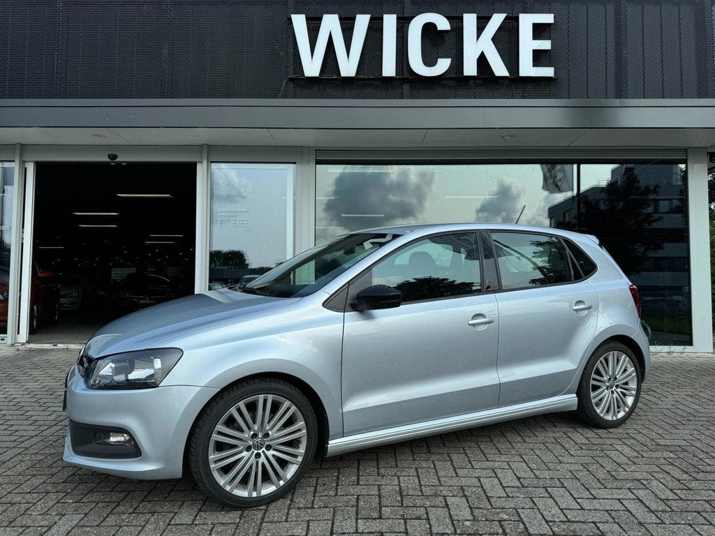 Volkswagen Polo 1.4 TSI BlueGT 140 PK DSG Navigatie Leder al, Auto's, Volkswagen, Bedrijf, Te koop, Polo, ABS, Airbags, Airconditioning