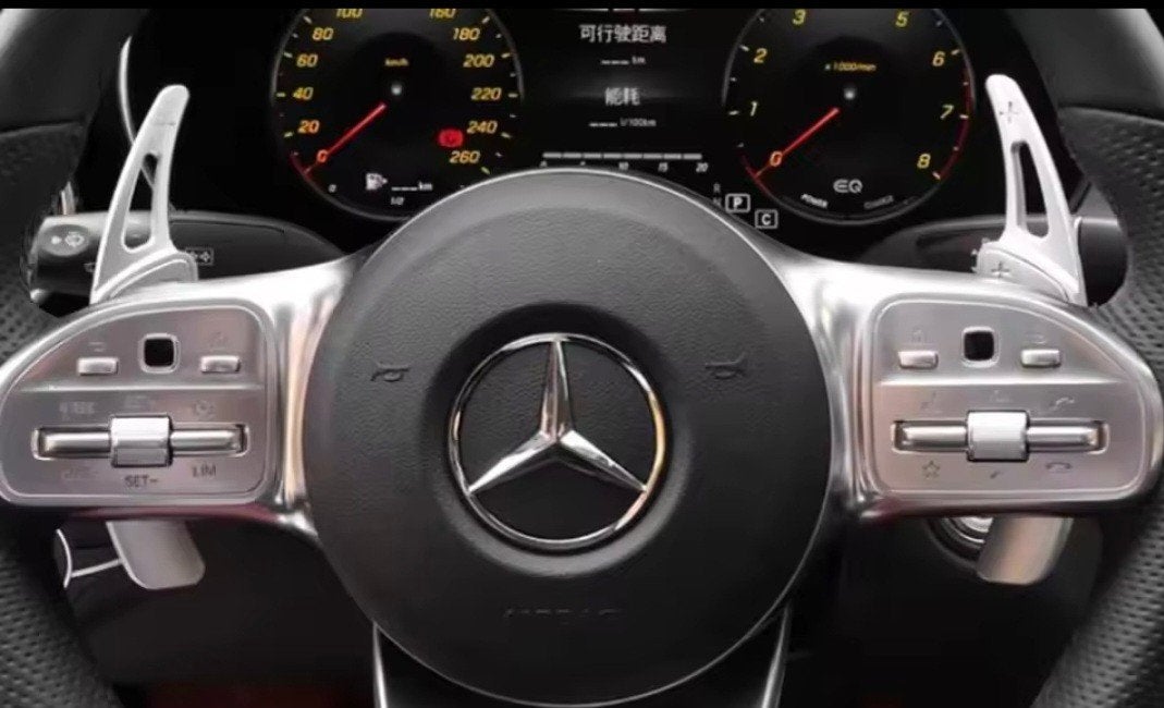 Schakelflippers Mercedes-Benz C-Klasse (W205/S205), Auto-onderdelen, Ophalen, Mercedes-Benz