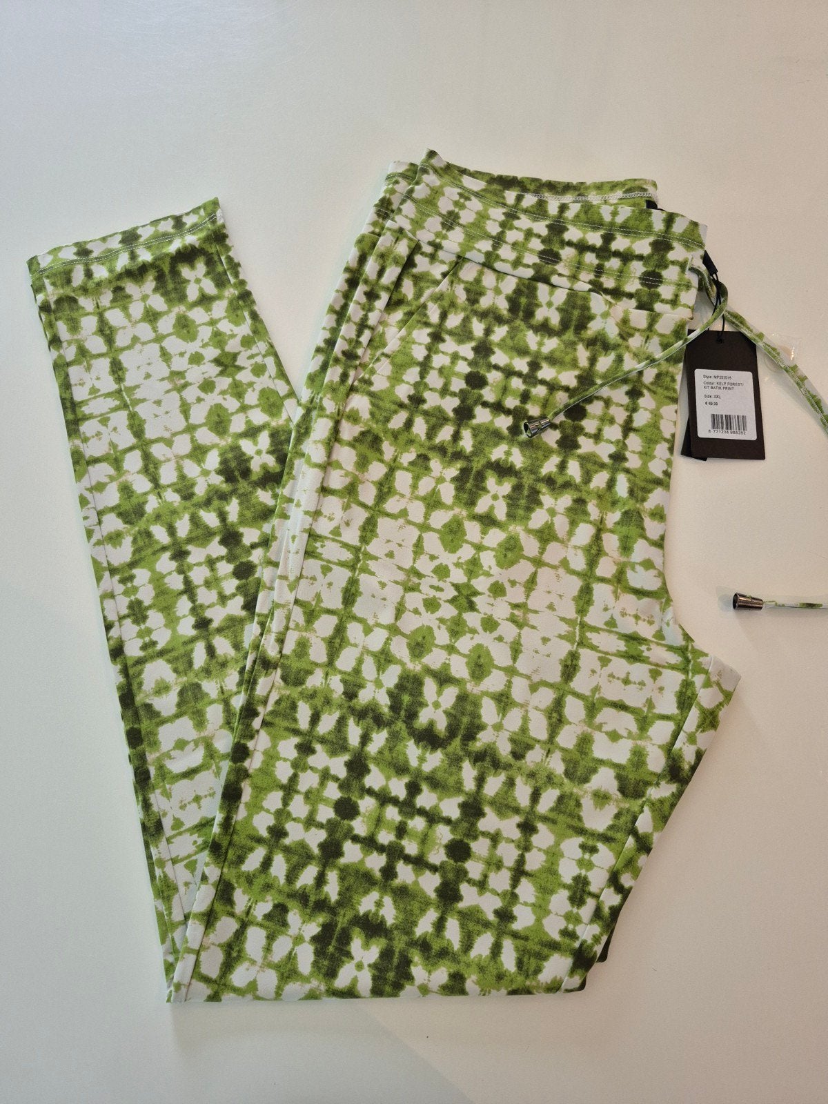 Nieuwe Mi Piace Skinny Broek XXL Kelp Forest Batik Print, Mi Piace, Maat 46/48 (XL) of groter, Nieuw, Ophalen of Verzenden