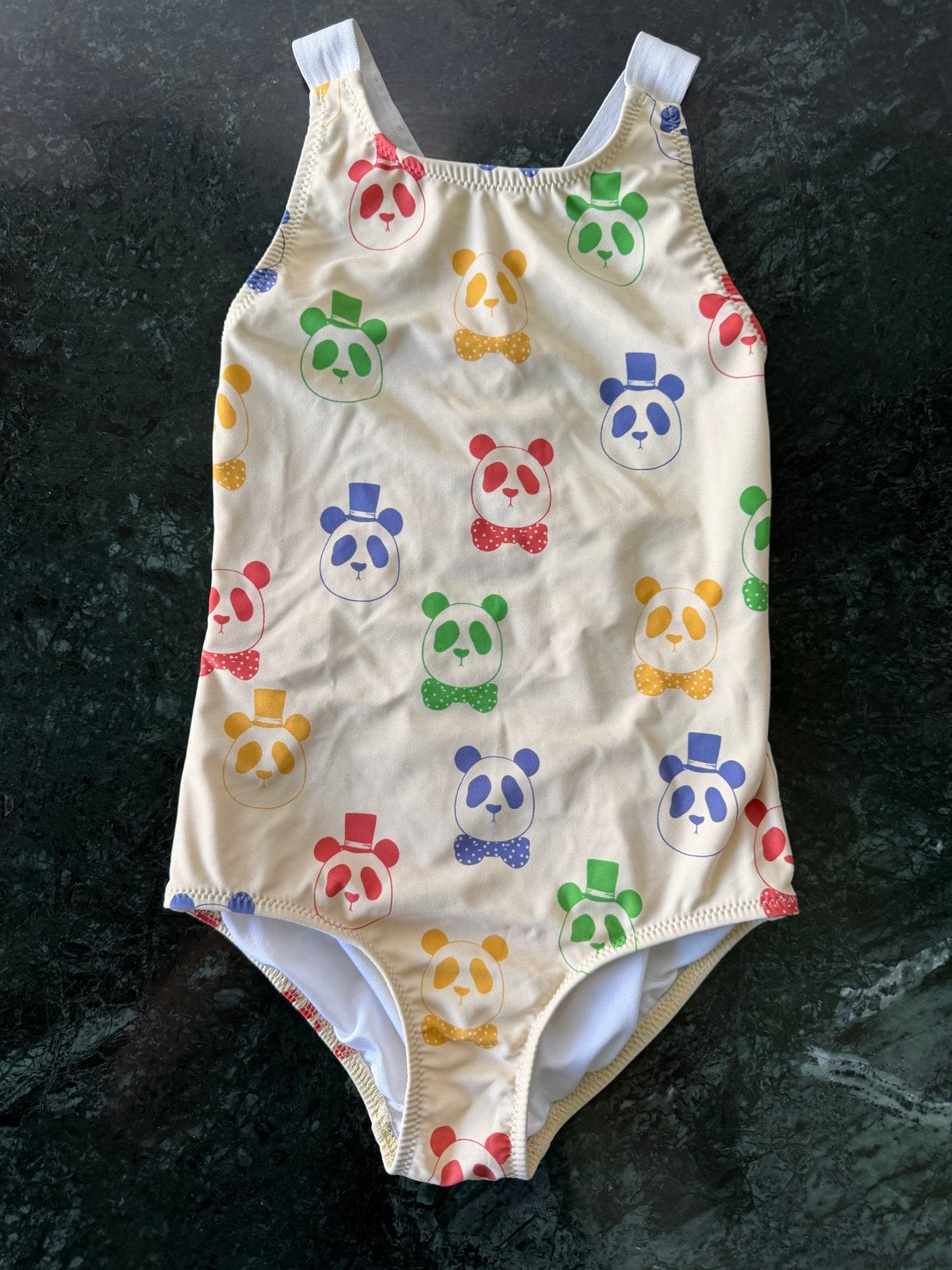 Mini Rodini badpak met panda's, maat 116/122, Meisje, Badpak, Overige maten, Ophalen of Verzenden