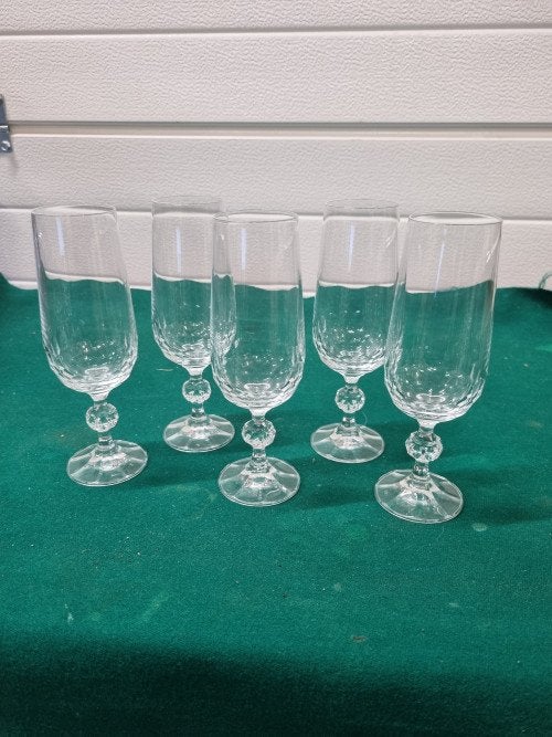 Champagne glazen krisstal nachtmann vintage, Verzamelen, Ophalen of Verzenden, 'T Olde Gre-j, Info@toldegrej.nl, Endepoelstraat 20f Didam