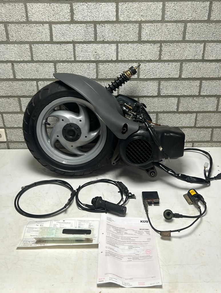 Piaggio skipper lx 125cc motorblok blok 2takt - papieren 2t, Ophalen, Zo goed als nieuw, Blok, Piaggio