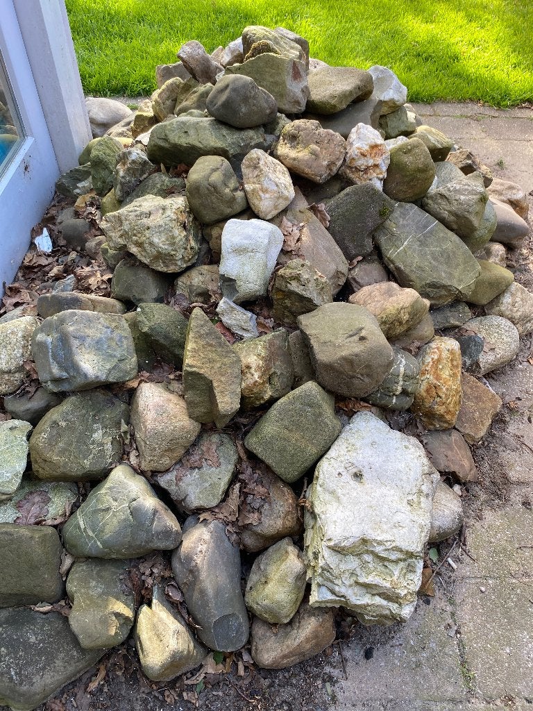Keien, Tuin en Terras, Grind, Keien en Split, Ophalen, Overige materialen, Gebruikt, Kei