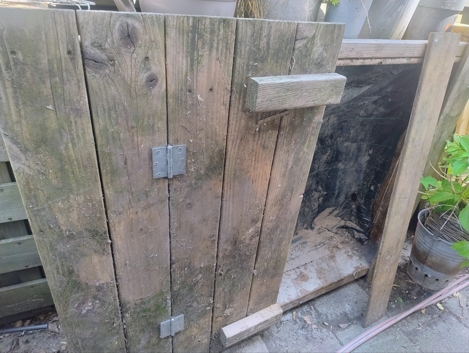 Zandbak 145x121cm, Tuin en Terras, Ophalen, Hout