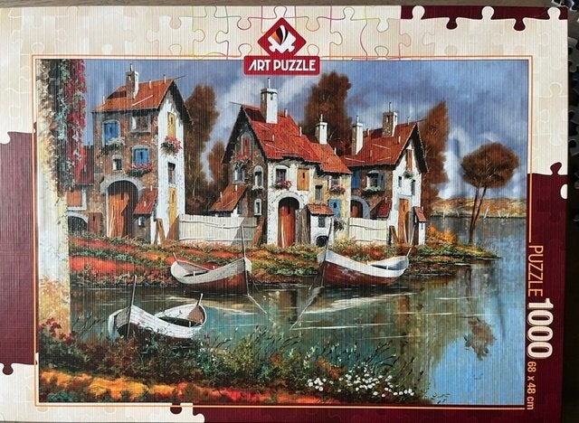 casa a cerchio, Ophalen of Verzenden, 500 t/m 1500 stukjes, Zo goed als nieuw, Legpuzzel