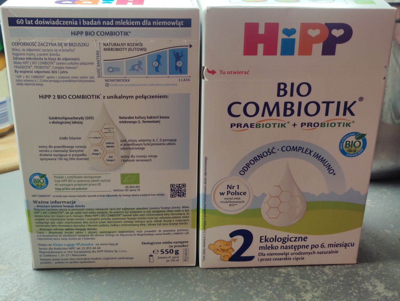 HiPP Bio Combiotik Opvolgmelk 2,, Ophalen of Verzenden, Nieuw, Overige typen