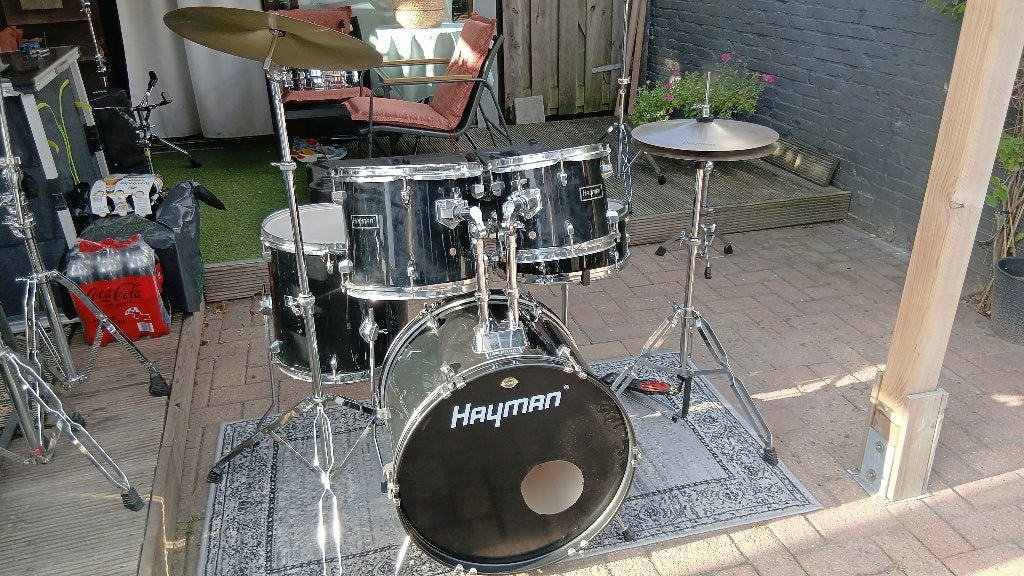 Hayman drumstel, Ophalen, Zo goed als nieuw, Overige merken