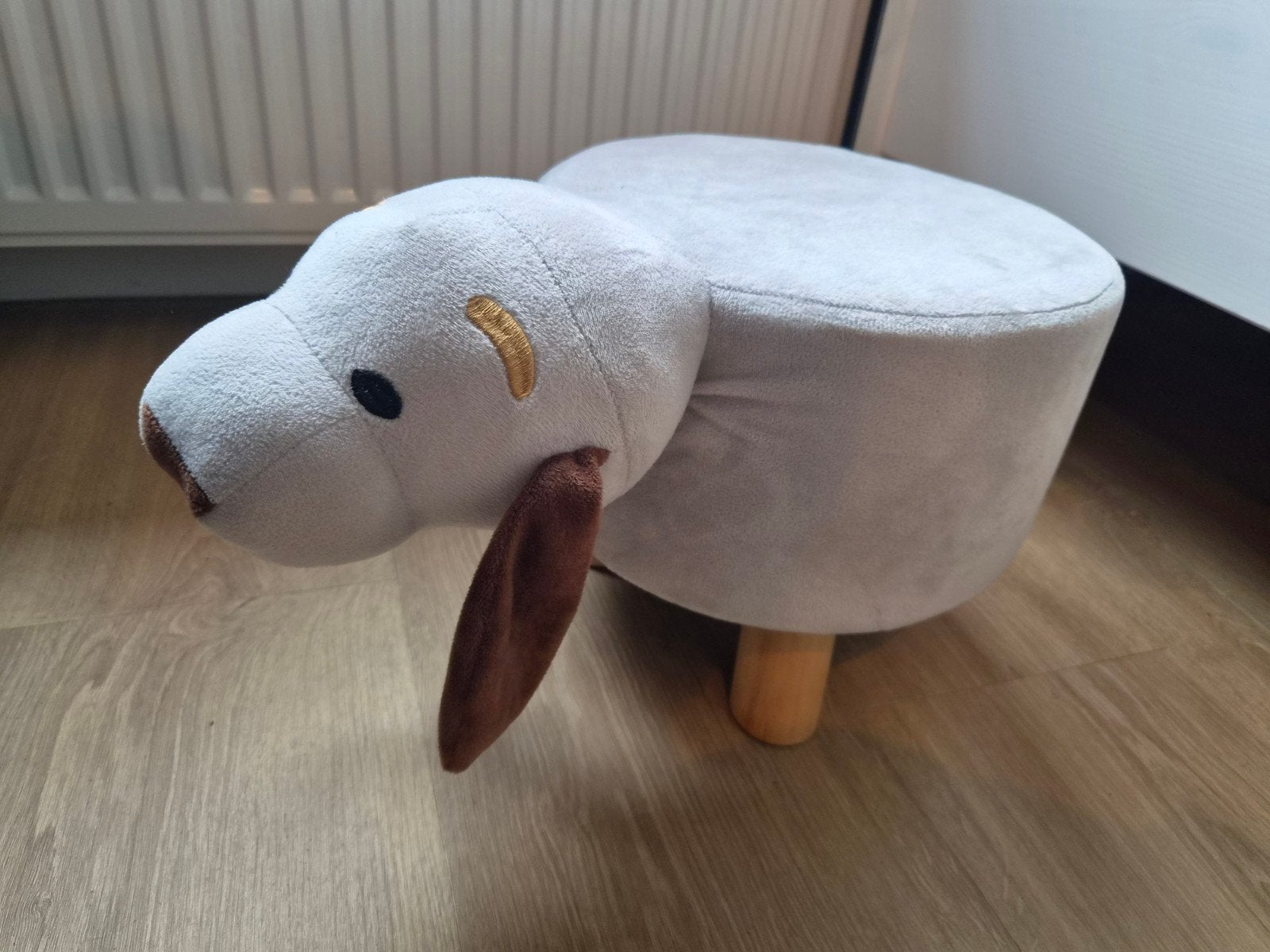 Decoratief krukje hondje voor babykamer, Ophalen, Zo goed als nieuw, Overige materialen