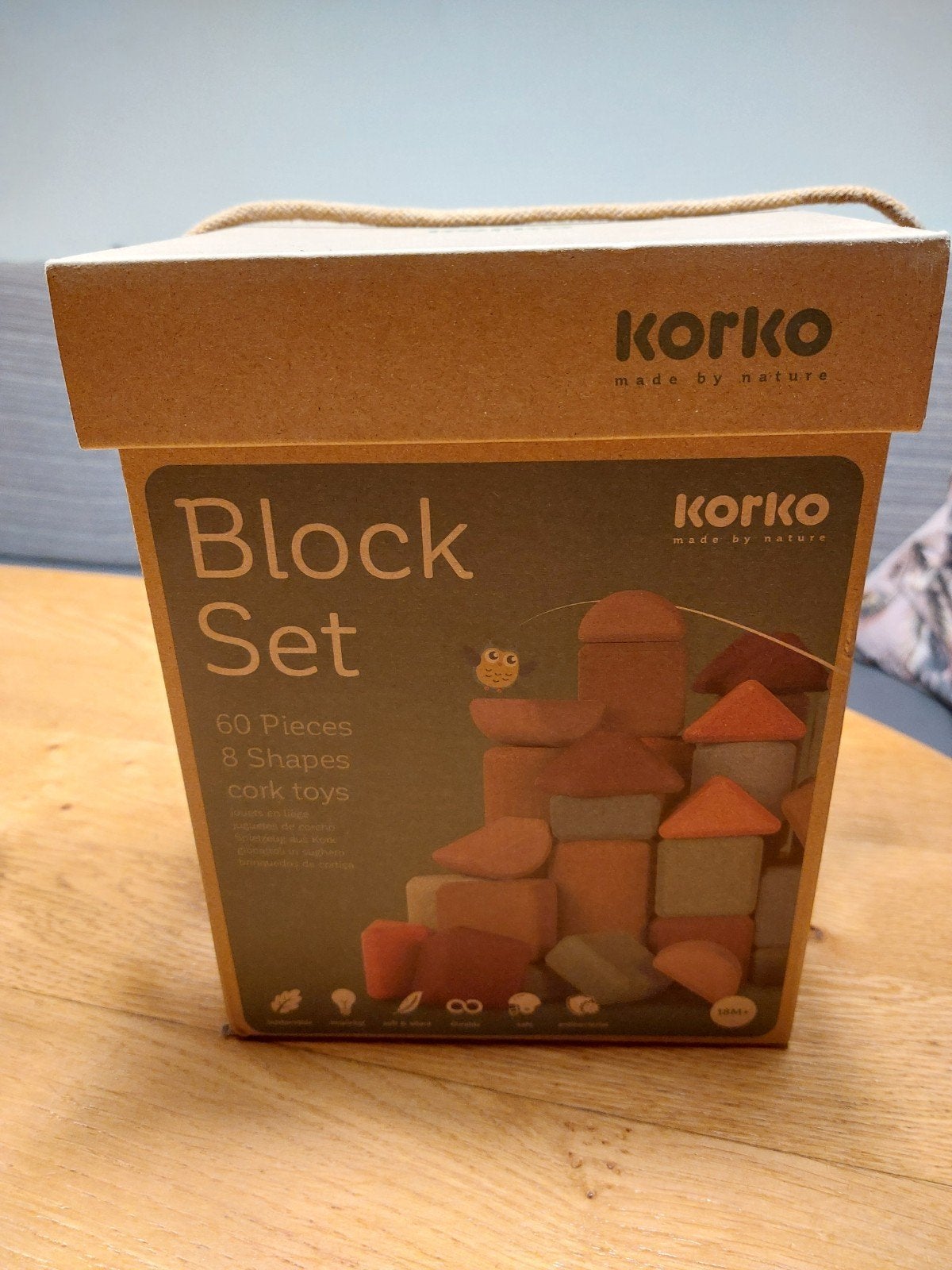 Korko Kurken Bouwblokken - 60 Stuks, Ophalen of Verzenden, Nieuw