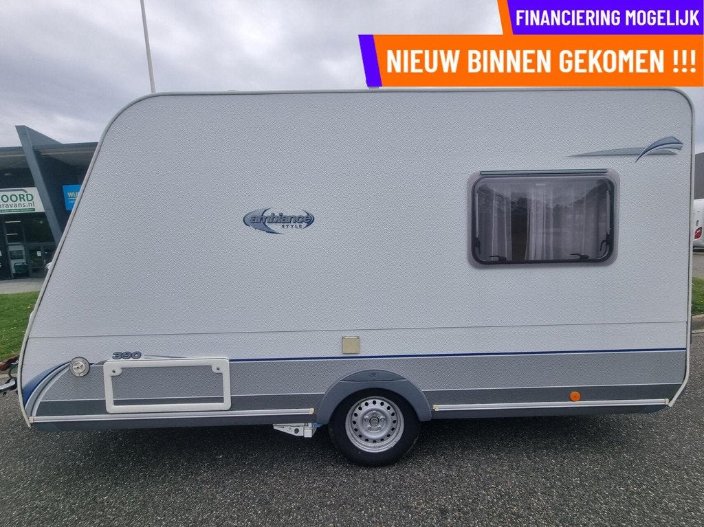 CARAVELAIR AMBIANCE STYLE 390 VOORTENT+ZAKLUIFEL+LICHTGEWICH, Bedrijf, 750 - 1000 kg, 5 tot 6 meter, Mover