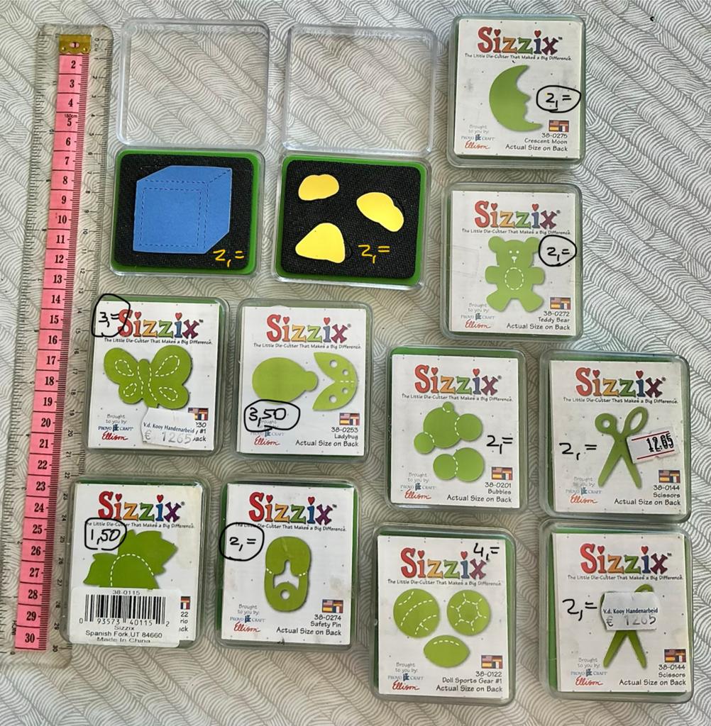 Sizzix stansen nw apparaat gebruikt zie info, Ophalen of Verzenden, Nieuw