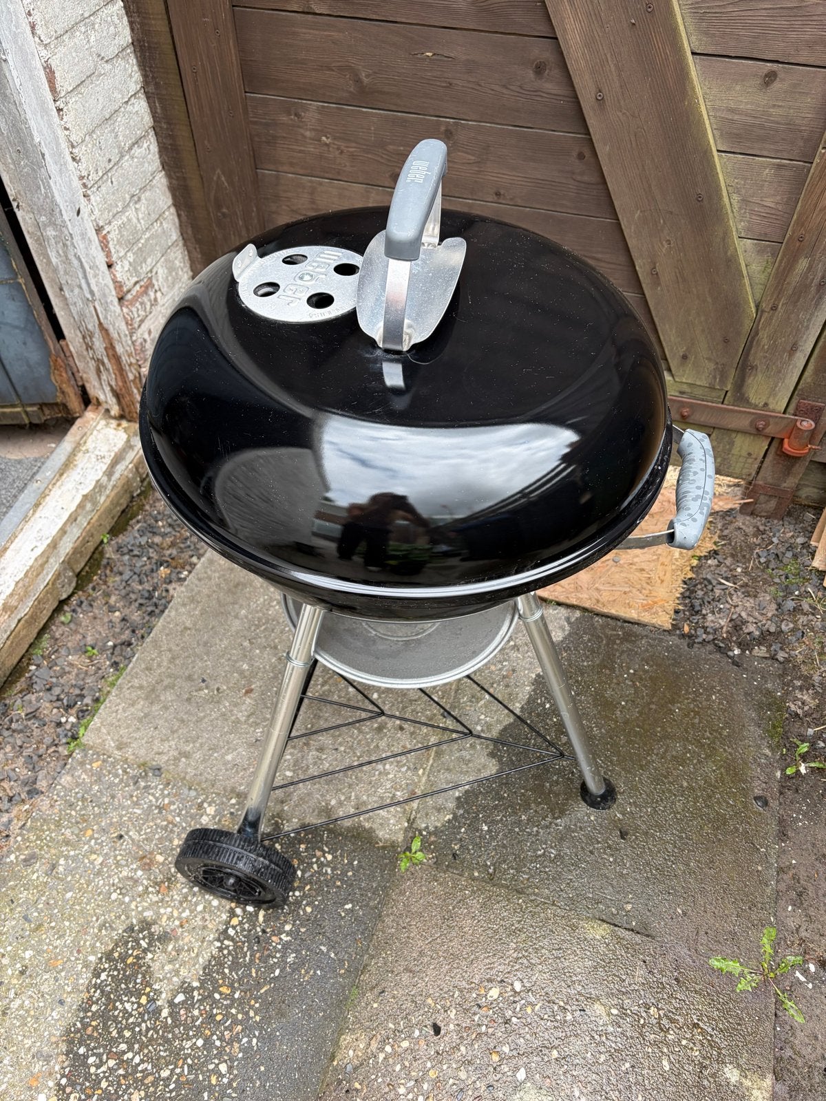 Weber Compact Kettle BBQ 47 cm, Ophalen, Gebruikt