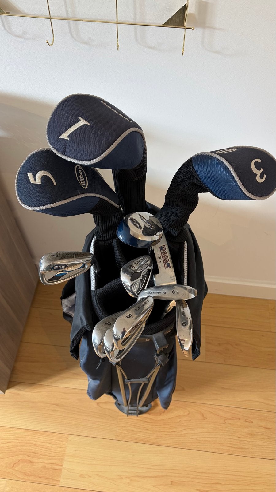 Complete golfset met tas - Wilson Prestige & Spalding, Ophalen, Gebruikt, Set, Overige merken