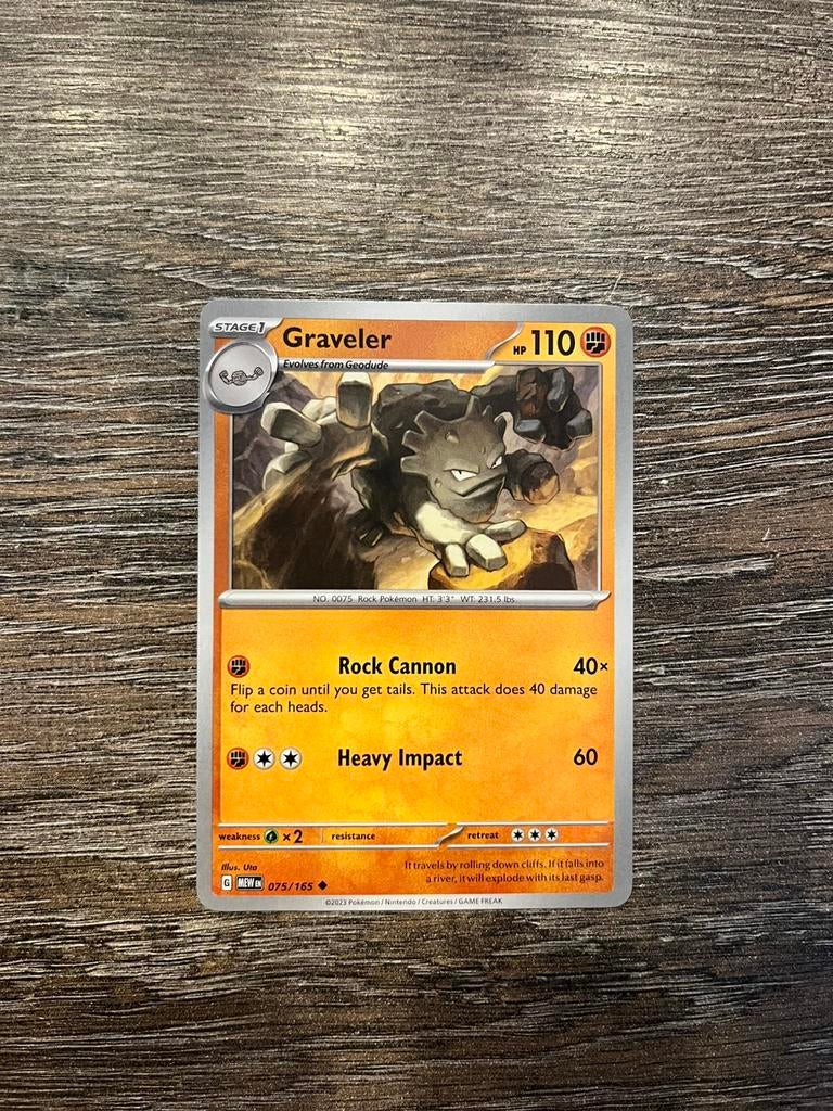 Graveler MEW 075/165, Ophalen of Verzenden, Zo goed als nieuw