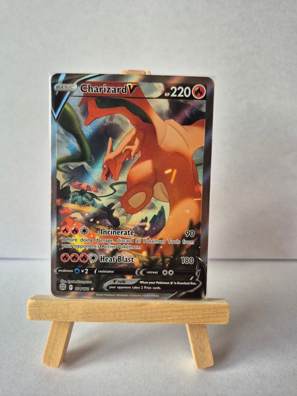 Charizard V SIR Brilliant Stars Pokémon Kaart, Hobby en Vrije tijd, Verzamelkaartspellen | Pokémon, Ophalen, Zo goed als nieuw