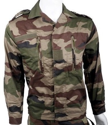 Franse Legerjas Camouflage Jas leger Camo Airsoft NIEUW (M&L, Verzamelen, Verzenden, Landmacht, Overige gebieden, Kleding of Schoenen