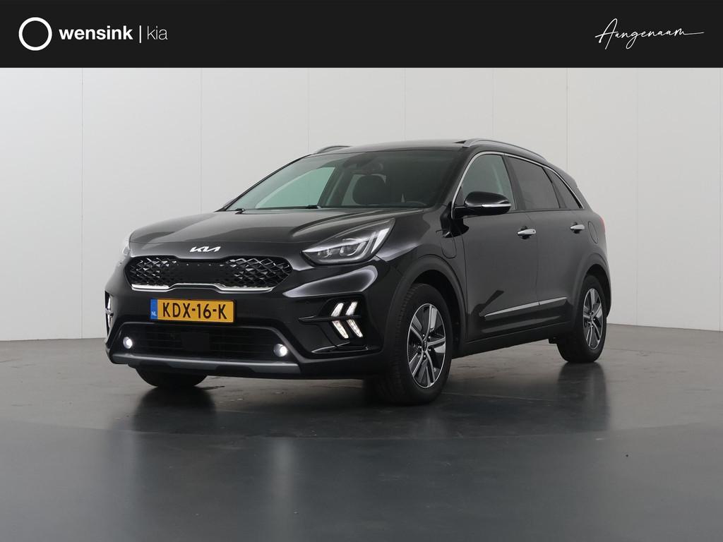 Kia Niro 1.6 GDi PHEV ExecutiveLine | Panoramadak | Lederen, Auto's, Kia, Gebruikt, Zwart, 71 km/l, SUV of Terreinwagen