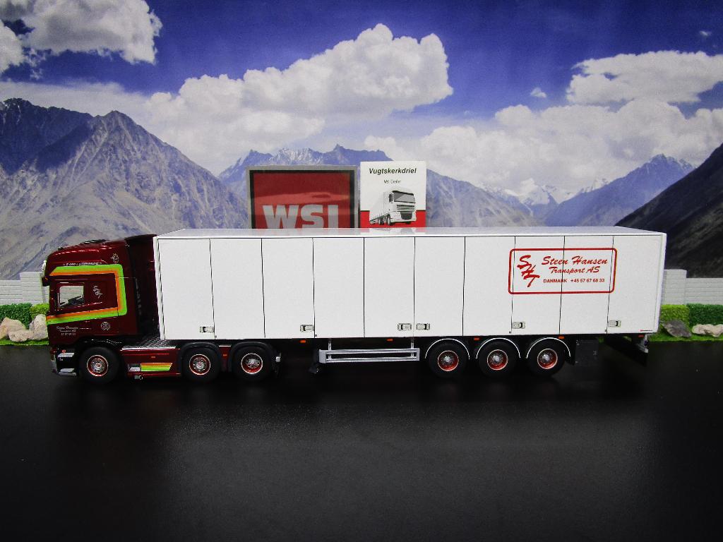 Wsi 01-3547 Scania Streamline Topline , Steen Hansen, Hobby en Vrije tijd, Modelauto's | 1:50, Ophalen, Nieuw, Bus of Vrachtwagen