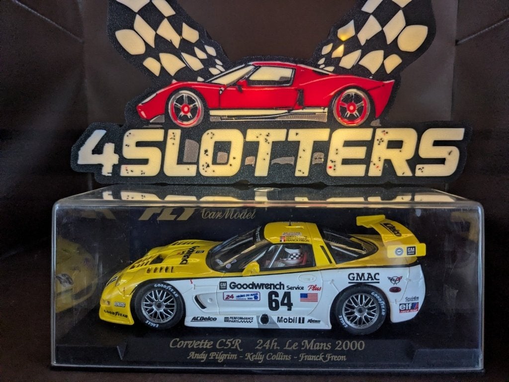 Fly Chevrolet Corvette C5R #64 24h Le Mans 2000, Kinderen en Baby's, Speelgoed | Racebanen, Verzenden, Nieuw, Elektrisch, Overige merken