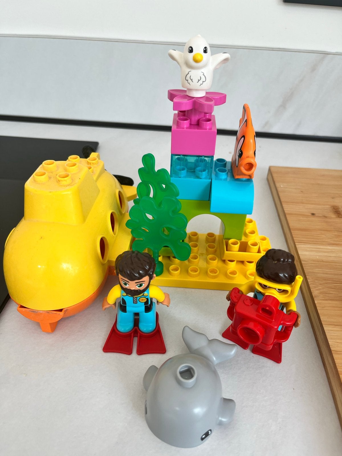 LEGO Duplo 10910 Onderwaterwereld, Inclusief minifiguren, Gebruikt, Overige thema's, Ophalen of Verzenden