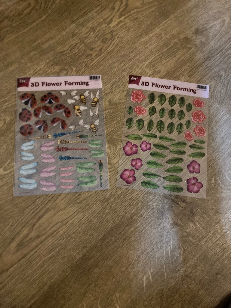 3D Flower Forming 2 vellen, Ophalen of Verzenden, Nieuw, Kerst, Knipvel