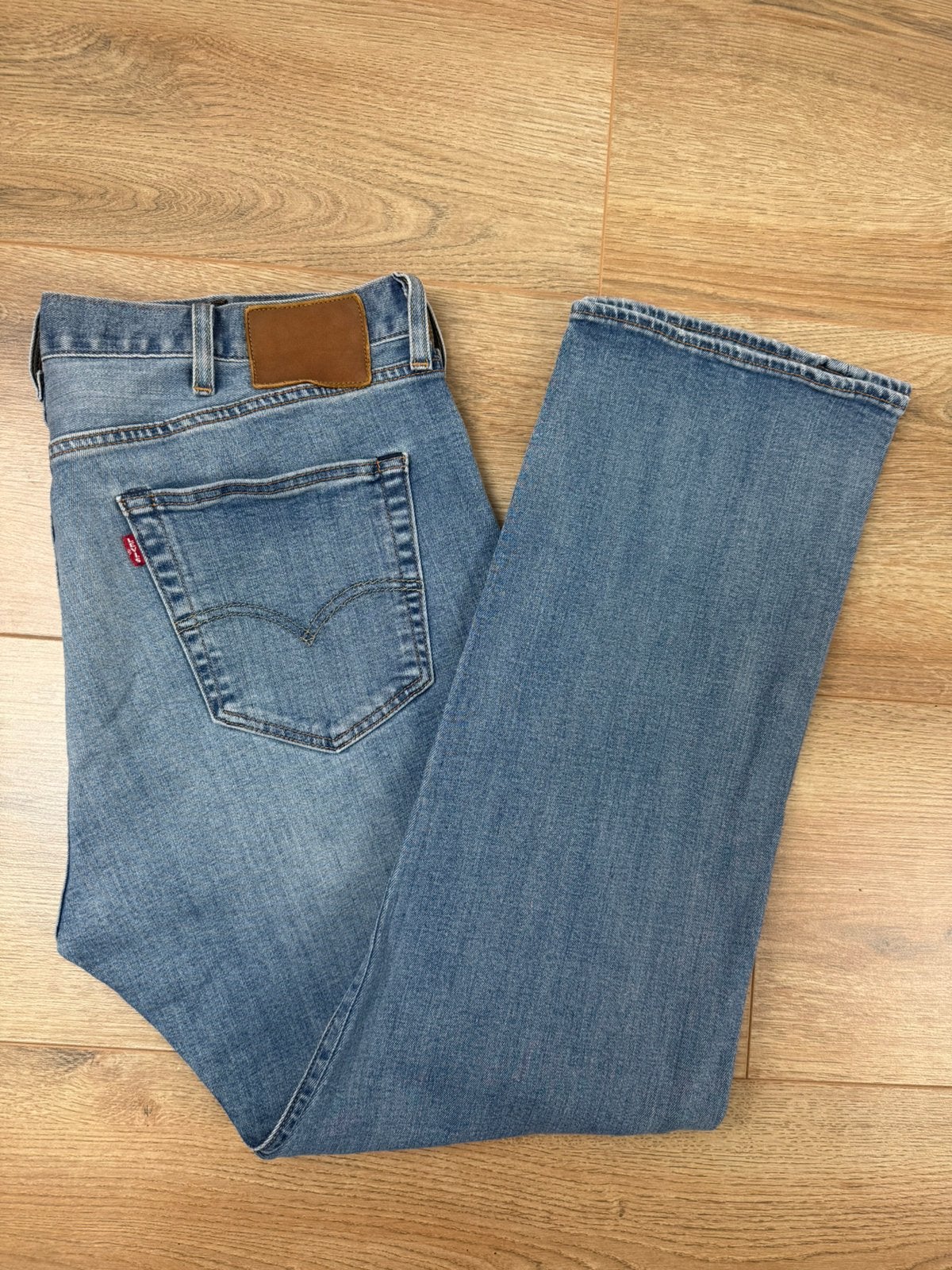 Levi’s 501 Jeans Lichtblauw W38 L30, Ophalen of Verzenden, Gedragen, Blauw, W36 - W38 (confectie 52/54)