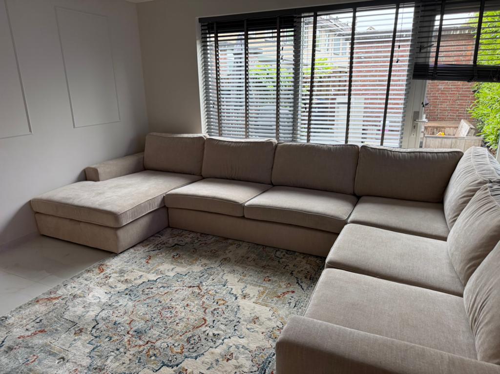 Prachtige U-Bank te koop, Ophalen, Gebruikt, 300 cm of meer, Vierpersoons of meer