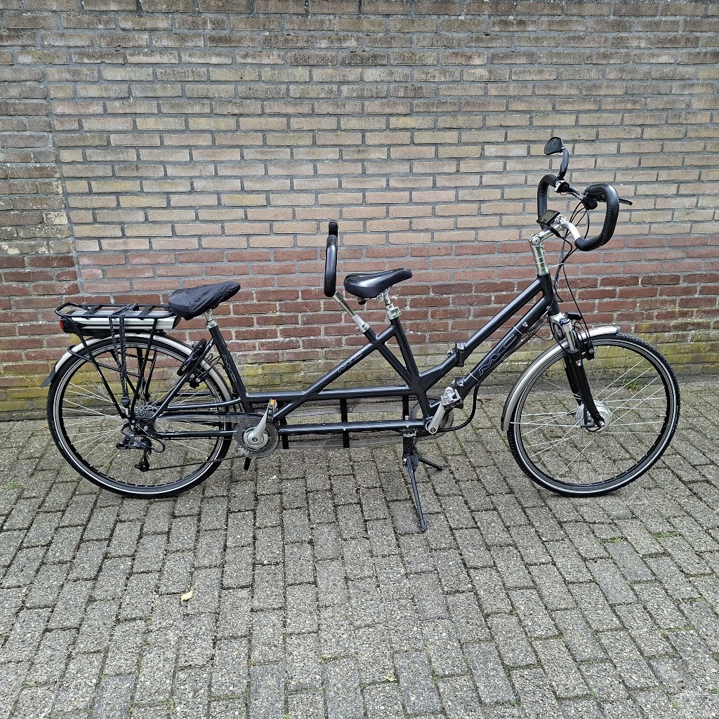 electrische, opvouwbare tandem, Fietsen en Brommers, Fietsen | Tandems, Ophalen, Minder dan 10 versnellingen, Gebruikt, Minder dan 49 cm
