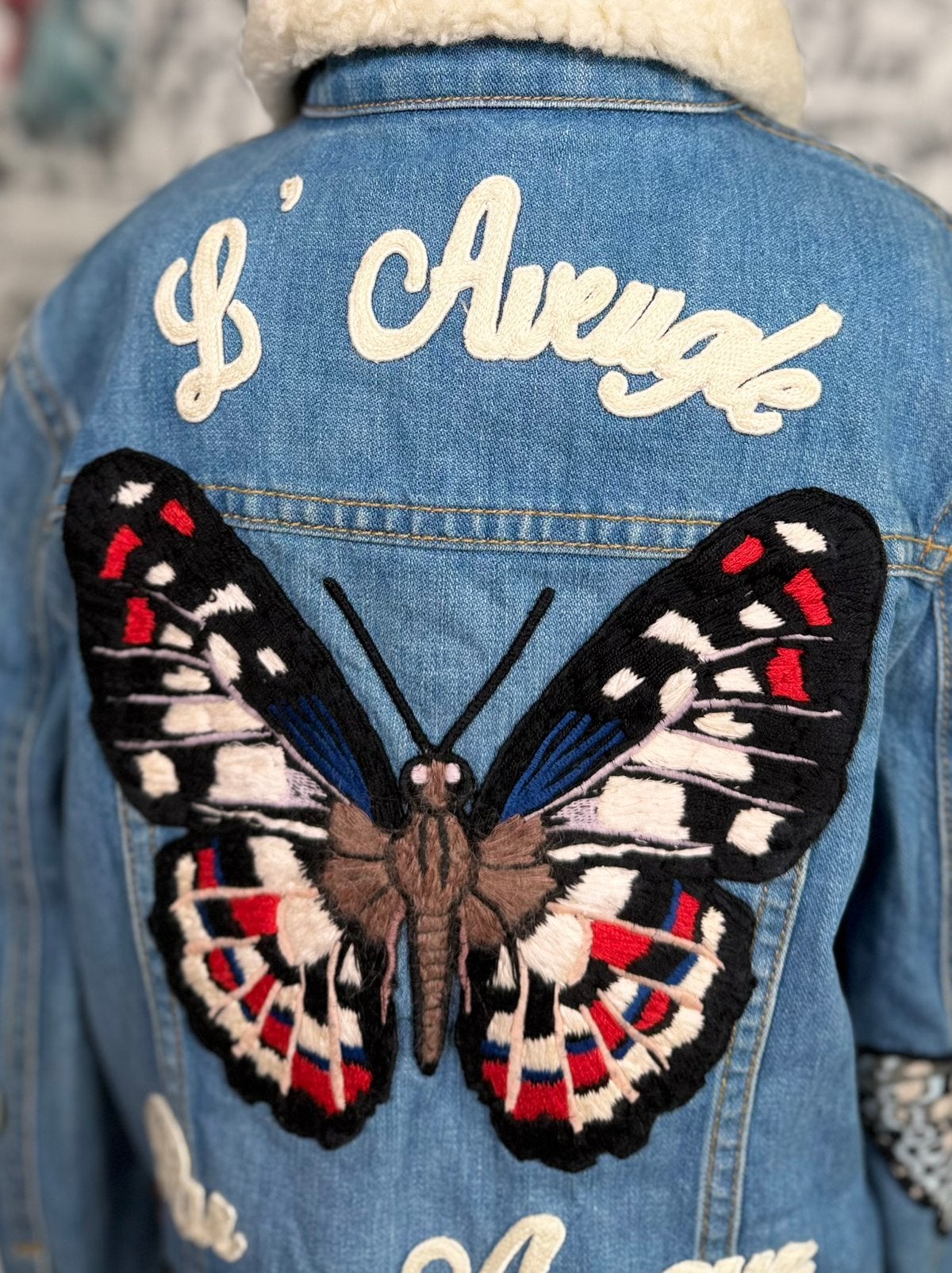 Gucci collectors item Alessandro Michele jas (1.550 euro), Meisje, Gucci EU, Zo goed als nieuw, Gucci