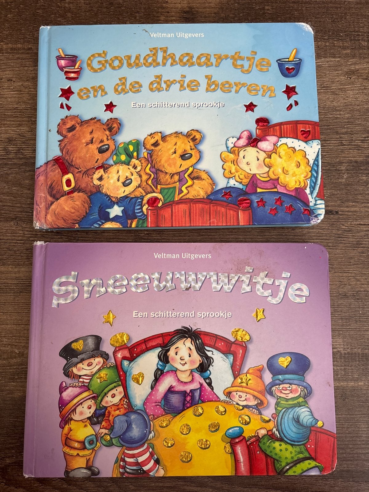Sprookjesboeken: Goudhaartje en Sneeuwwitje (2 stuks), Ophalen of Verzenden, Gelezen