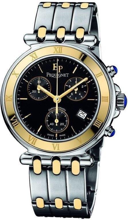 Pequignet Quartz swiss Goud Staal horloge, Sieraden, Tassen en Uiterlijk, Horloges | Heren, Overige materialen, Polshorloge, Overige materialen