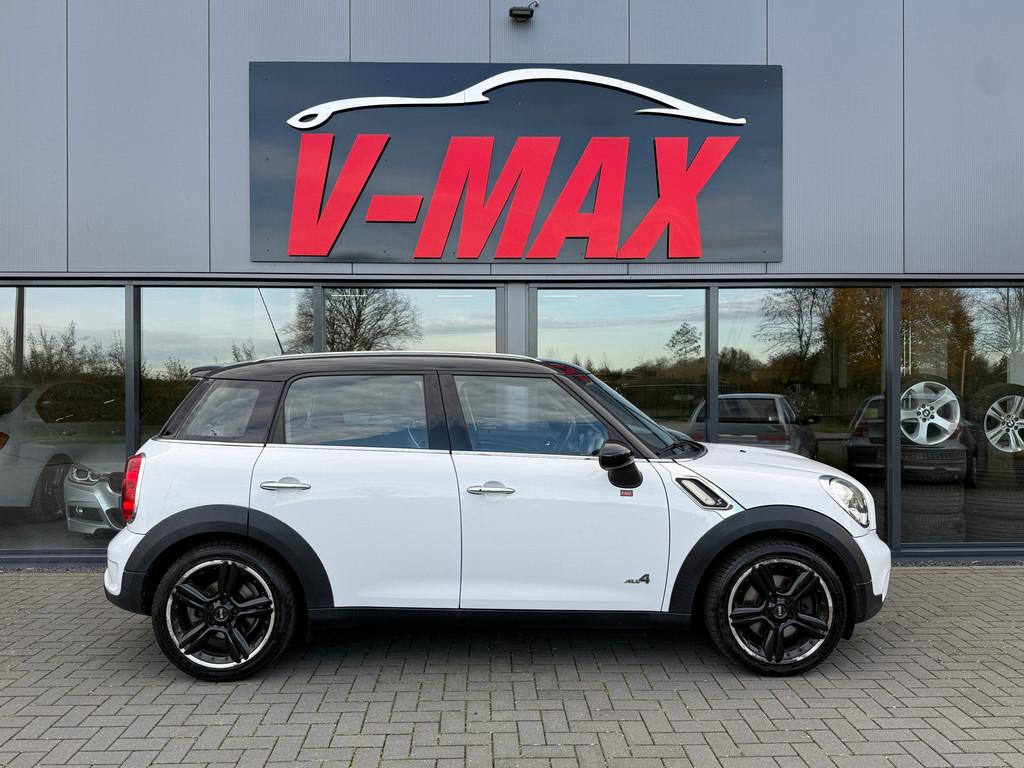 Mini Mini Countryman 1.6 Cooper S ALL4 Chili Xenon Navi Lede, Auto's, Mini, 1355 kg, Euro 5, Gebruikt, Wit