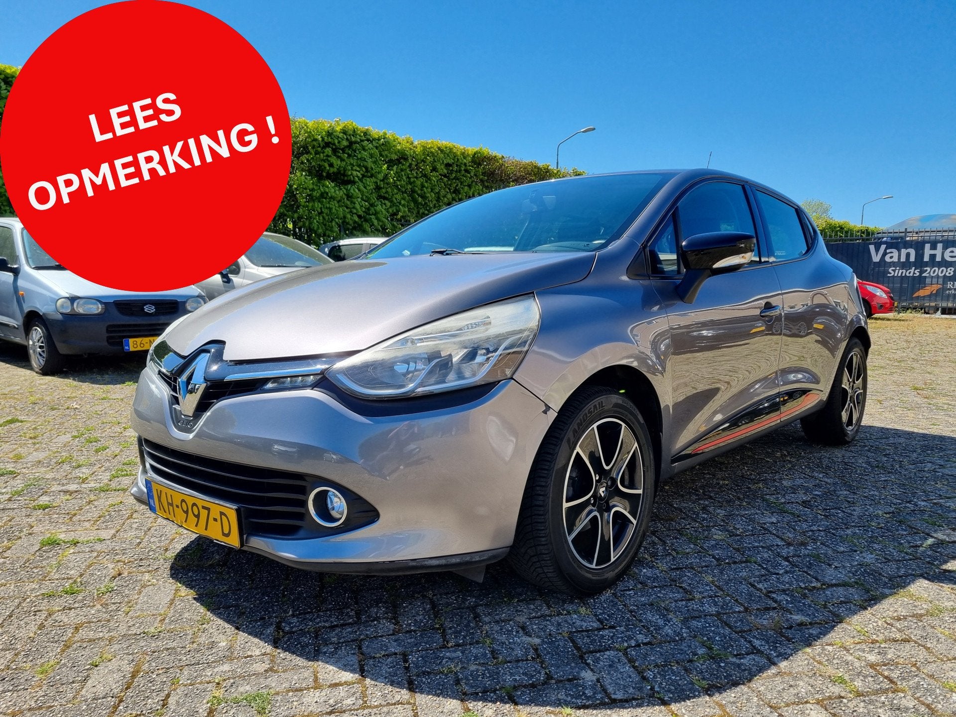 Renault Clio 0.9 TCe Dynamique COMPLETE AUTO (bj 2015), Voorwielaandrijving, Stof, 540 kg, Met garantie (alle)