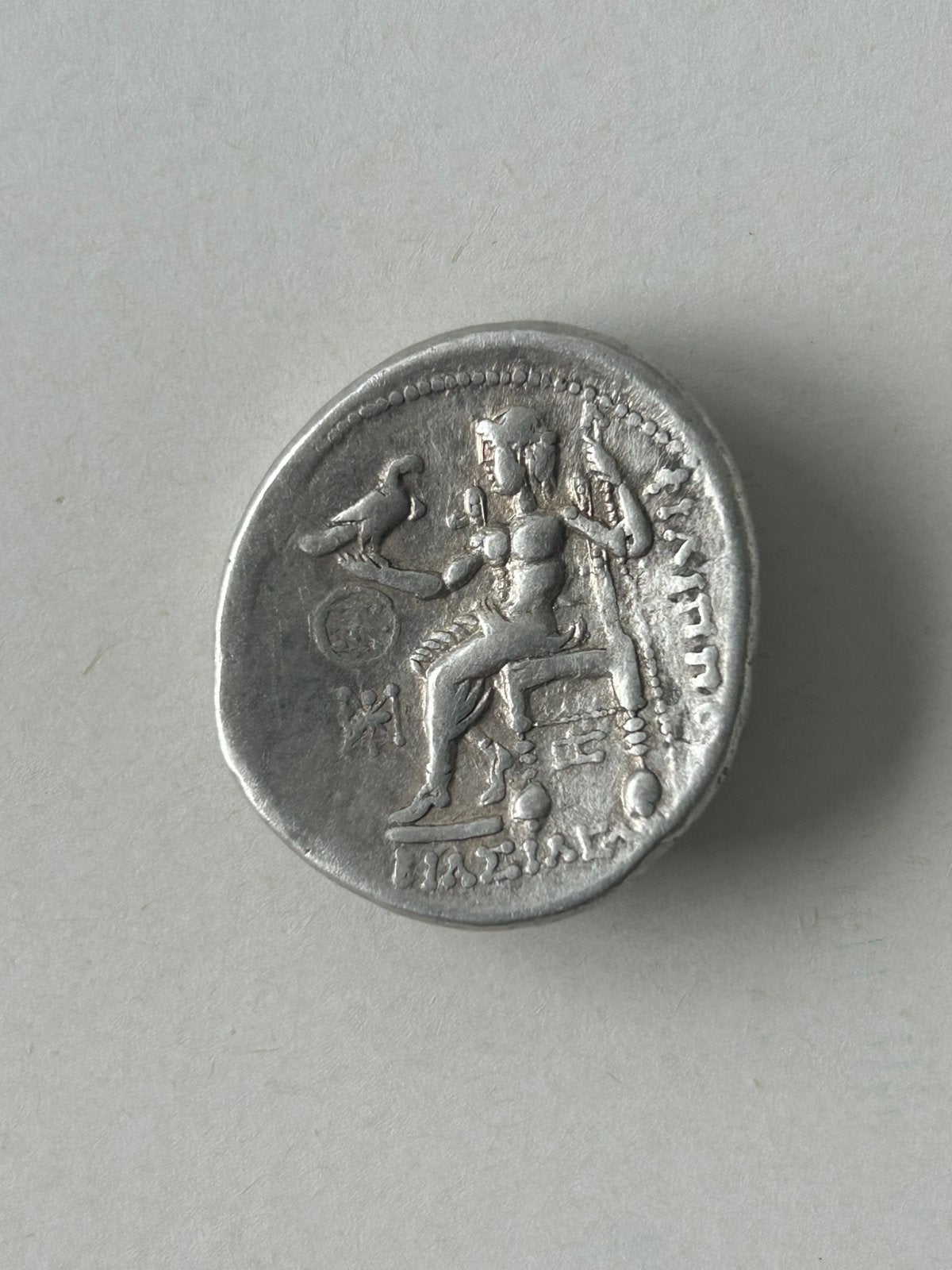 Tetradrachme Alexander de Grote (Philip III 323–317 v.Chr.), Ophalen of Verzenden, Overige landen, Losse munt, Zilver