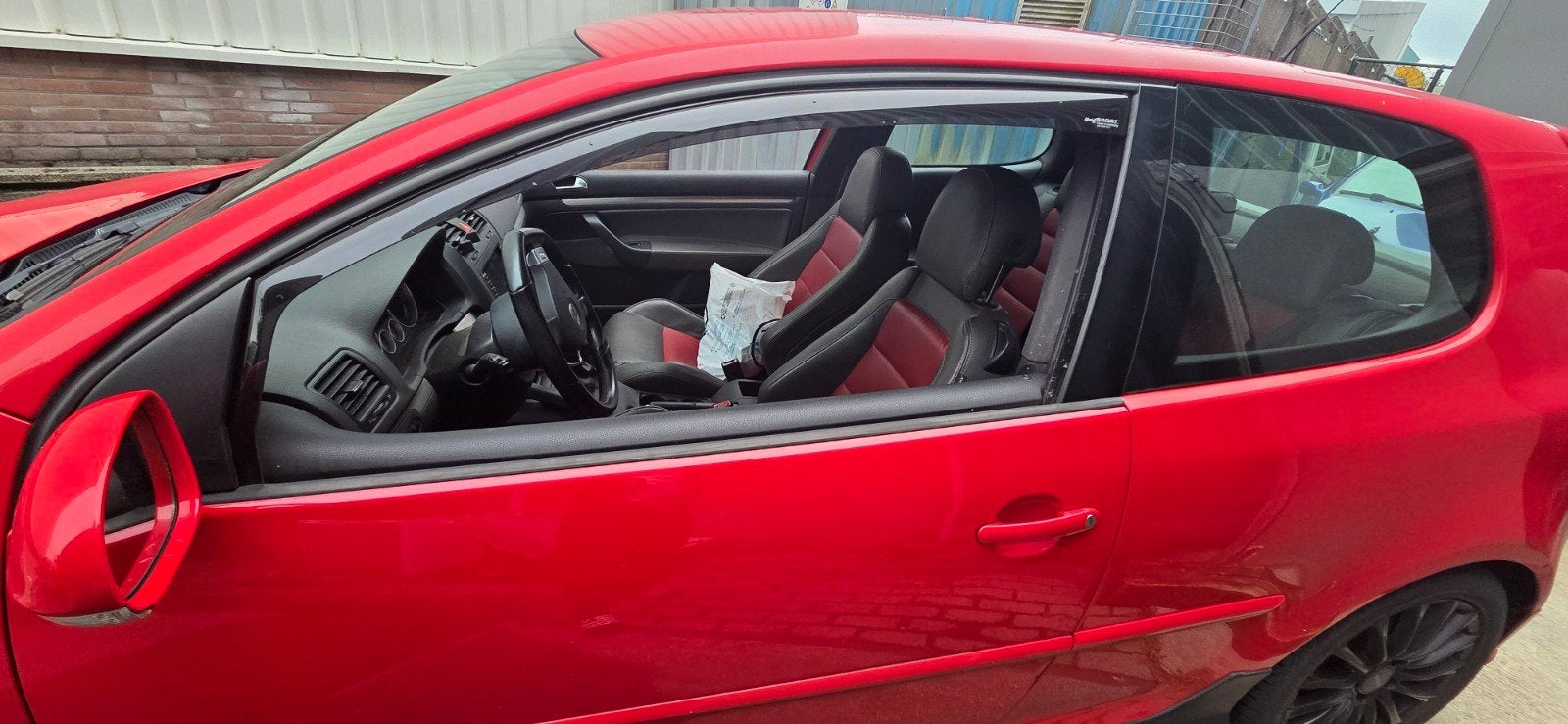 golf 5 climair zijwindschermen, Ophalen, Gebruikt, Volkswagen