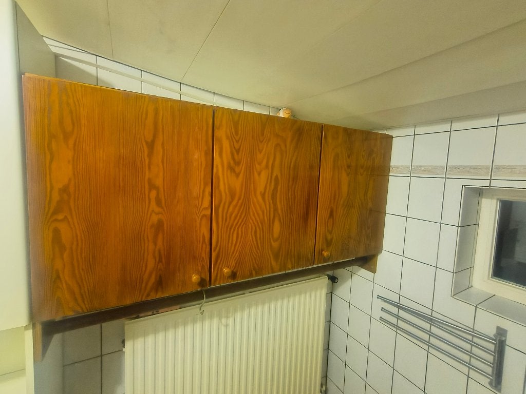 Wandkast zonder achterkant, Ophalen, Kersenhout, Minder dan 150 cm, Minder dan 100 cm