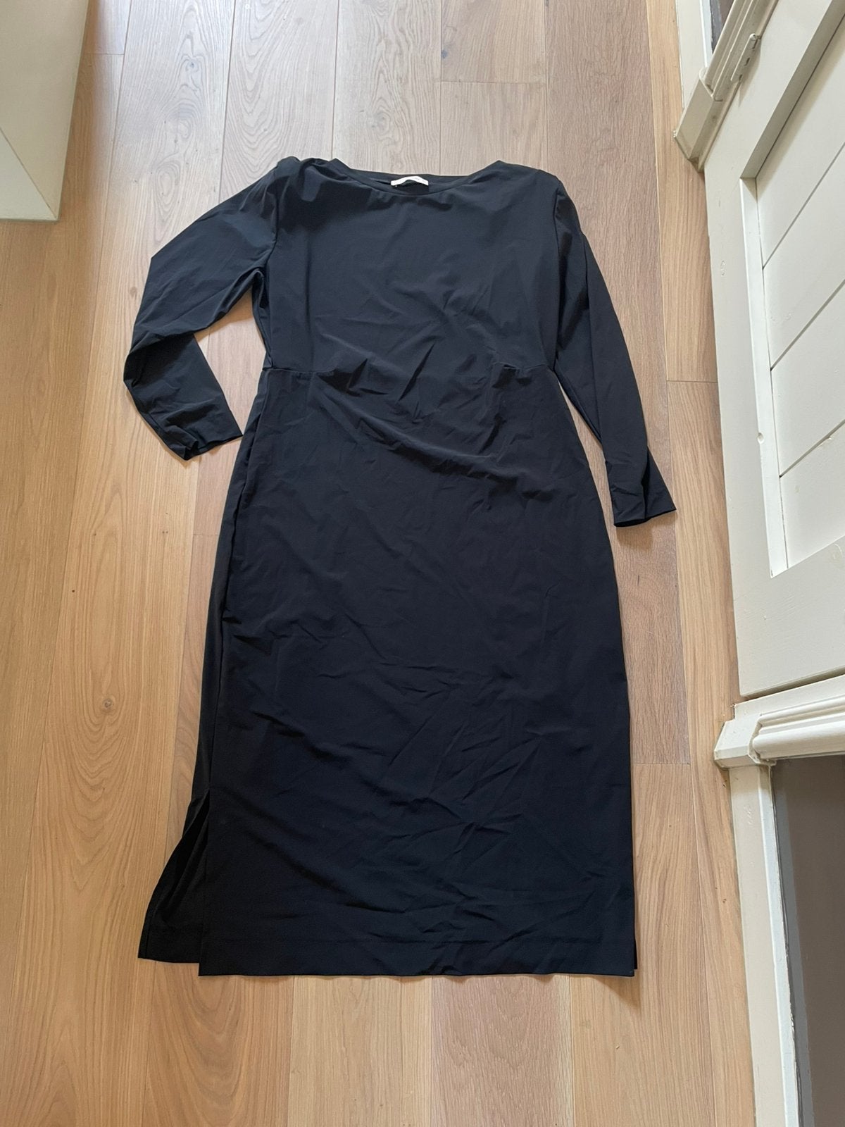 Studio Anneloes zwarte Tammy dress maxi travelstof XL, Zwart, Maat 46/48 (XL) of groter, Ophalen of Verzenden, Zo goed als nieuw