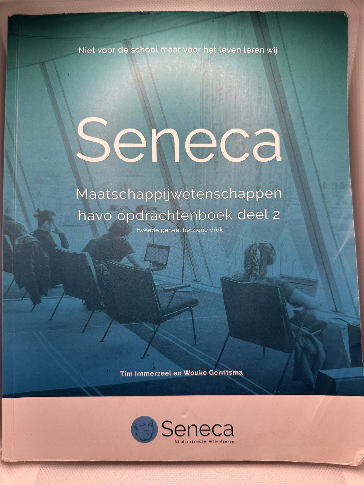 Seneca Maatschappijwetenschappen havo opdrachtenboek deel 2, Boeken, Ophalen of Verzenden, Zo goed als nieuw, HAVO, Maatschappijleer