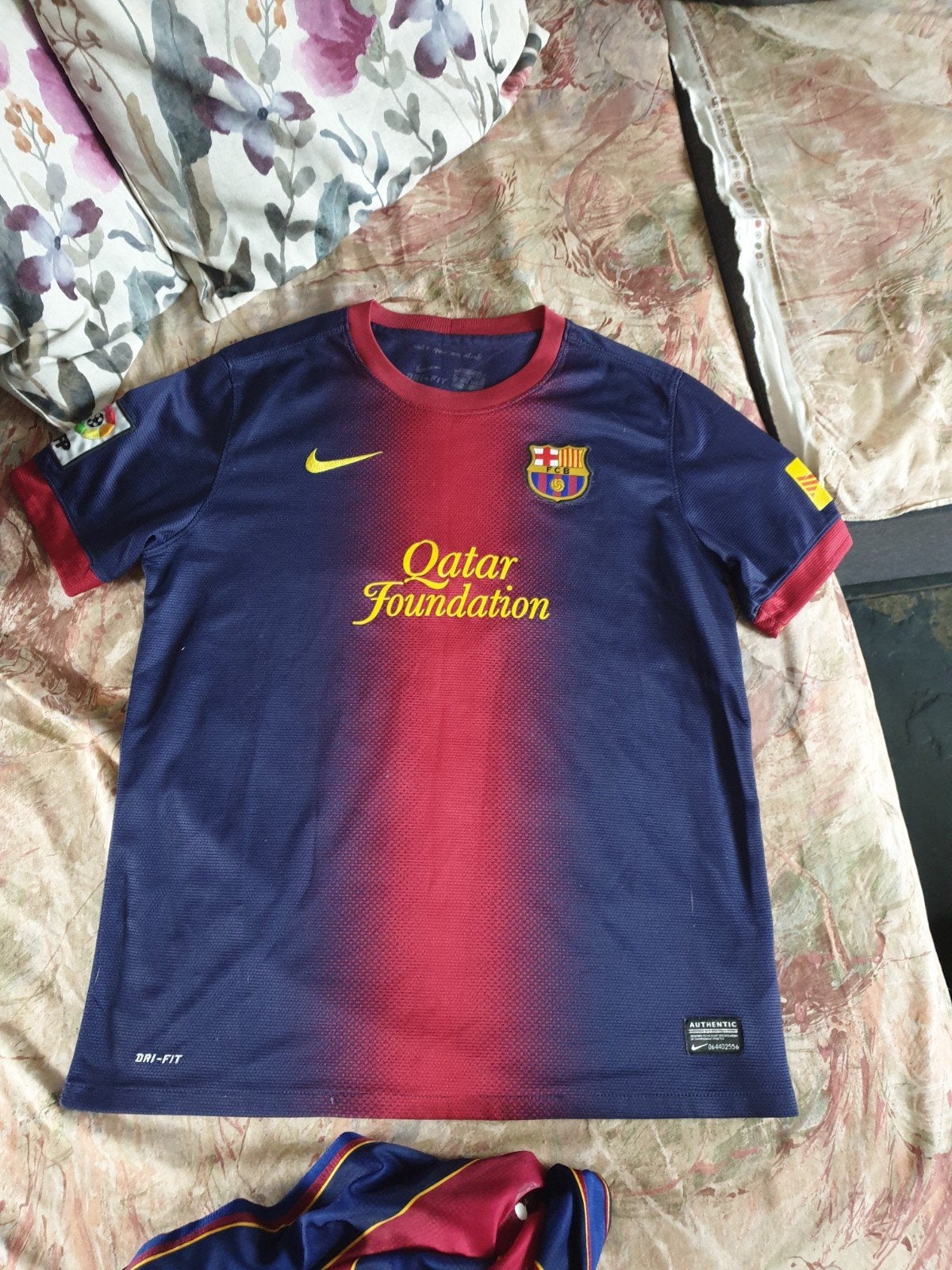 t-shirt Messi 152 barcelona, Maat XS of kleiner, Ophalen of Verzenden, Zo goed als nieuw, Shirt