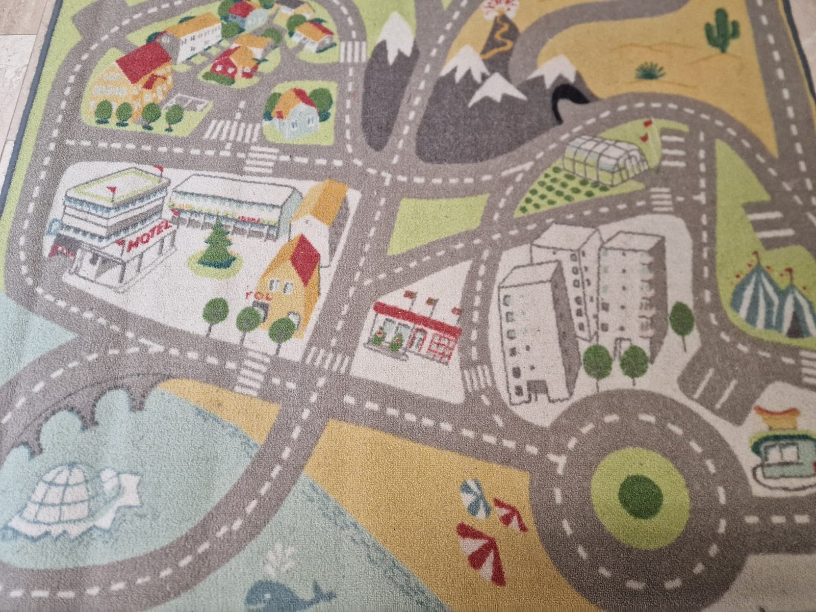 Speelmat van Ikea, Kinderen en Baby's, Speelgoed | Speelkleden, Ophalen, Zo goed als nieuw