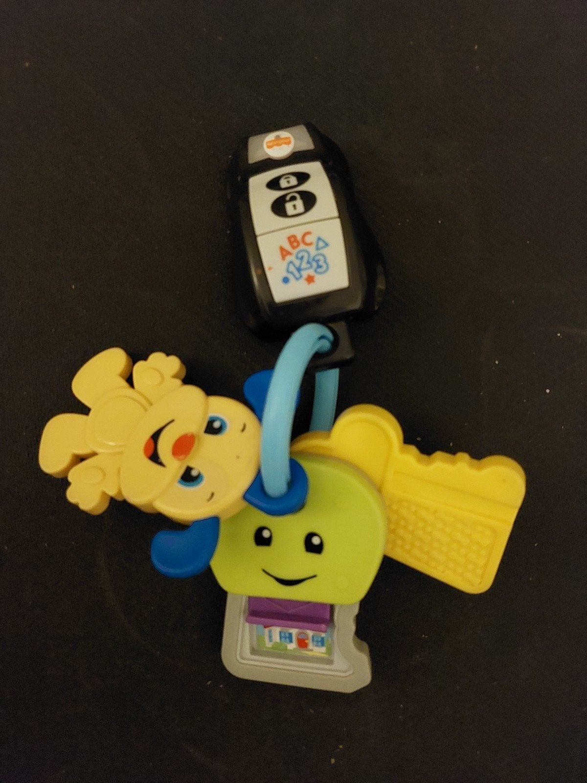 Fisher-Price Sleutelbos Rammelaar met Geluid, Ophalen of Verzenden, Gebruikt, Rammelaar, Met geluid