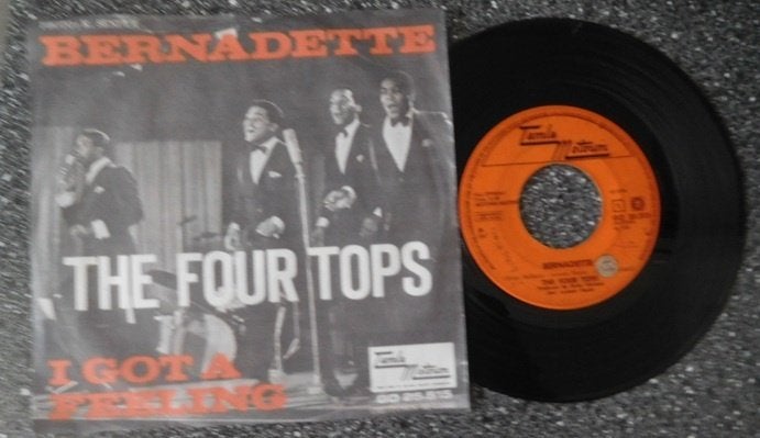 The Four Tops - Bernadette (vanaf € 1,50), Cd's en Dvd's, Vinyl Singles, Ophalen of Verzenden, Zo goed als nieuw, 7 inch, R&B en Soul