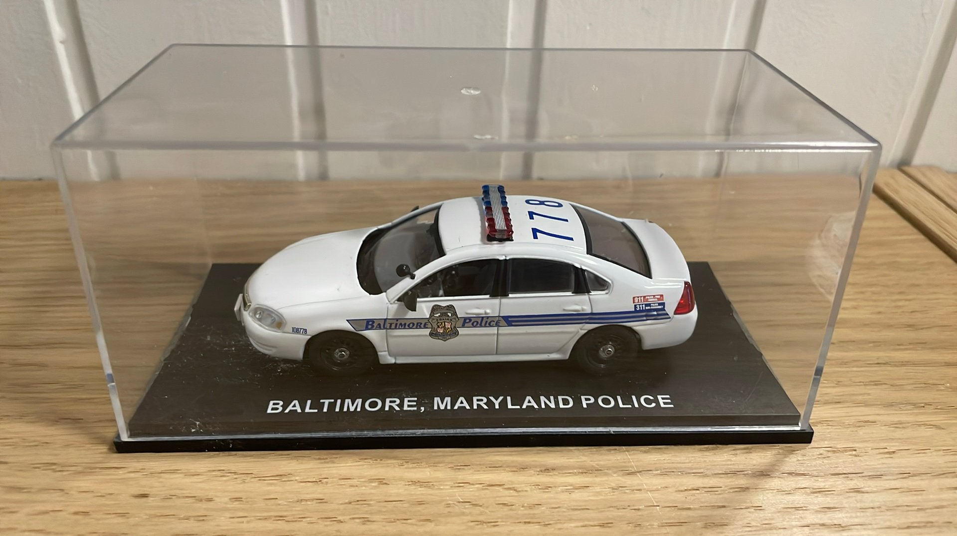 Chevrolet Impala Baltimore Police, Ophalen of Verzenden, Zo goed als nieuw, Auto, Overige merken